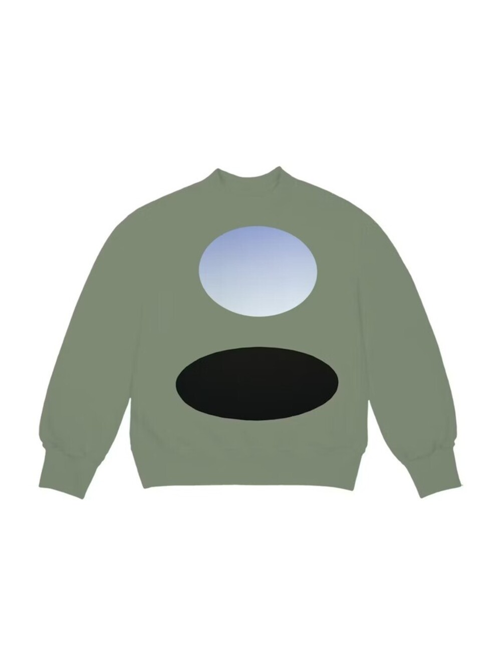 Yeezy x CPFM XL Olive Crewneck Jesus Is King Great Condition